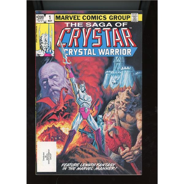 The Saga of Crystar, Crystal Warrior #1 (Marvel Comics, May 1983)