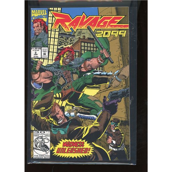 Ravage 2099 #2 (Marvel Comics, Jan 1993) - Madness Unleashed!