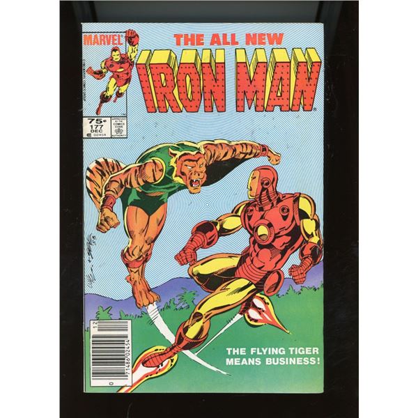 Marvel Comics The All New Iron Man #177 Dec 1983 The Flying Tiger