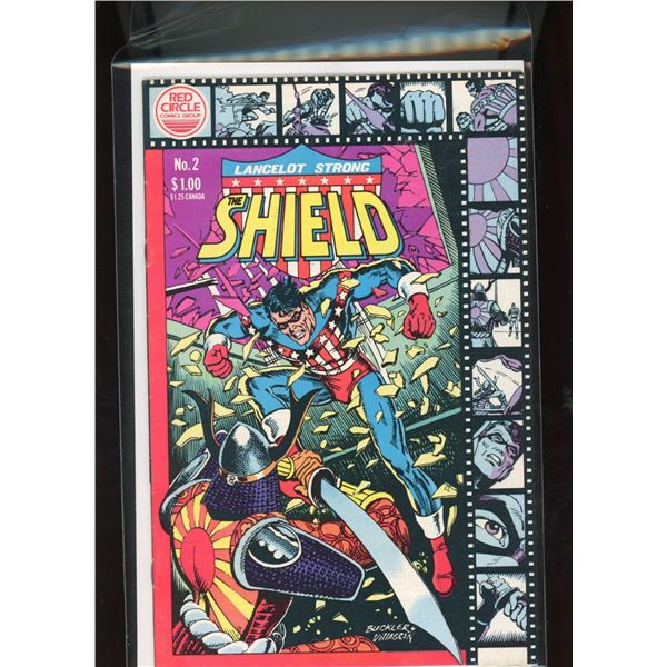 Lancelot Strong, The Shield #2 Red Circle Comics Group (Aug 1983)