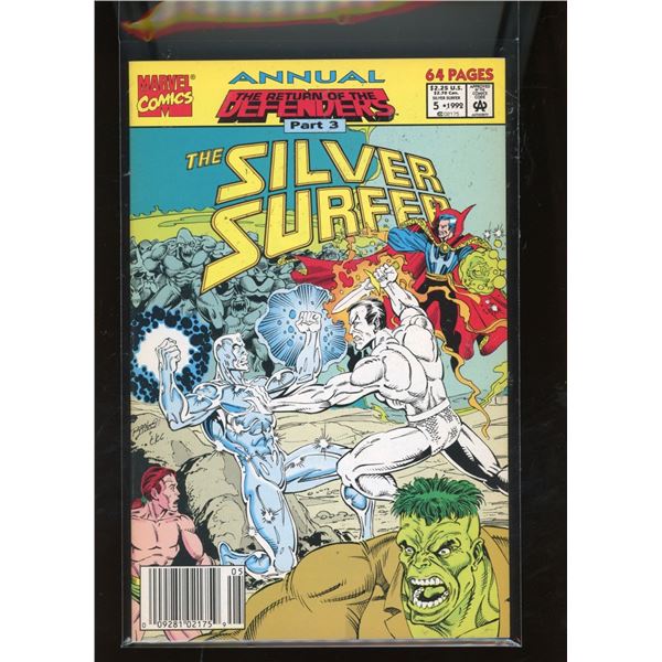 Silver Surfer Annual #5 (1992) Marvel Comics - The Return of the Defenders