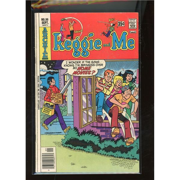 Reggie and Me #99 Archie Comics Sept. 1977 Sea World Ad Back