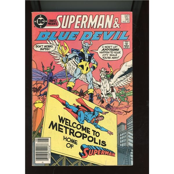 DC Comics Presents #96 Superman & Blue Devil (DC, 1986)