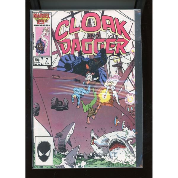 Cloak and Dagger #7 (Marvel Comics, July 1986) Spider-Man/Power Pack Ad