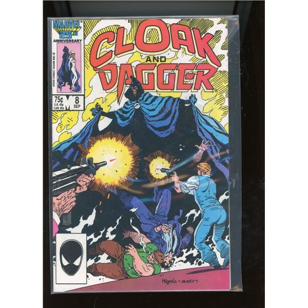 Marvel Comics Cloak and Dagger #8 (Sep 1986) Mignola Austin Art
