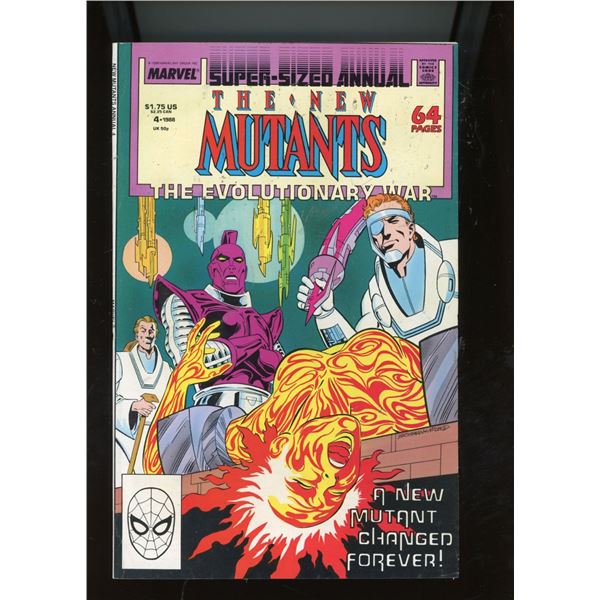 New Mutants Annual #4 (Marvel Comics, 1988) The Evolutionary War