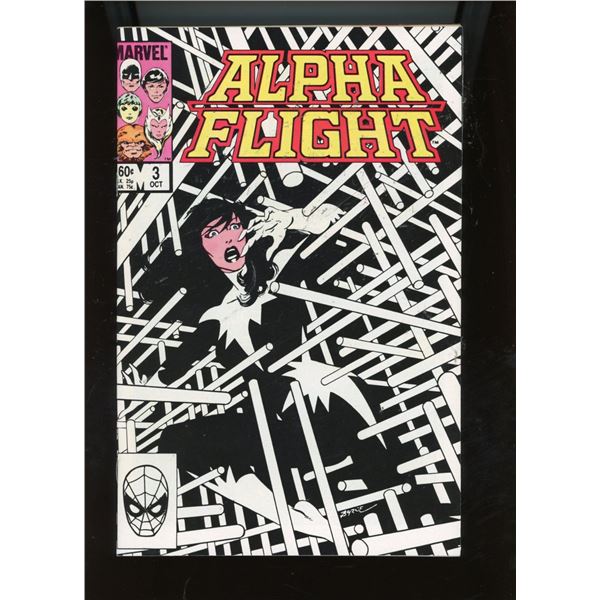 Marvel Comics Alpha Flight #3 (Oct 1983) - John Byrne Art & Story