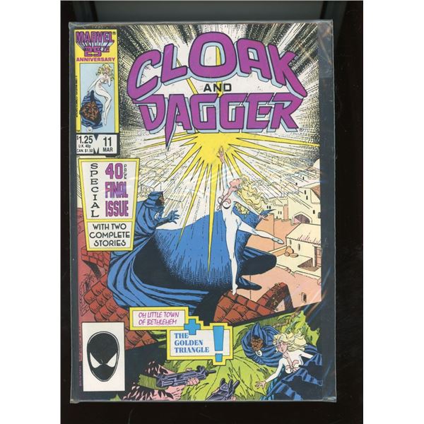 Marvel Comics Cloak and Dagger Vol. 2 #11 (Mar 1987) Final Issue