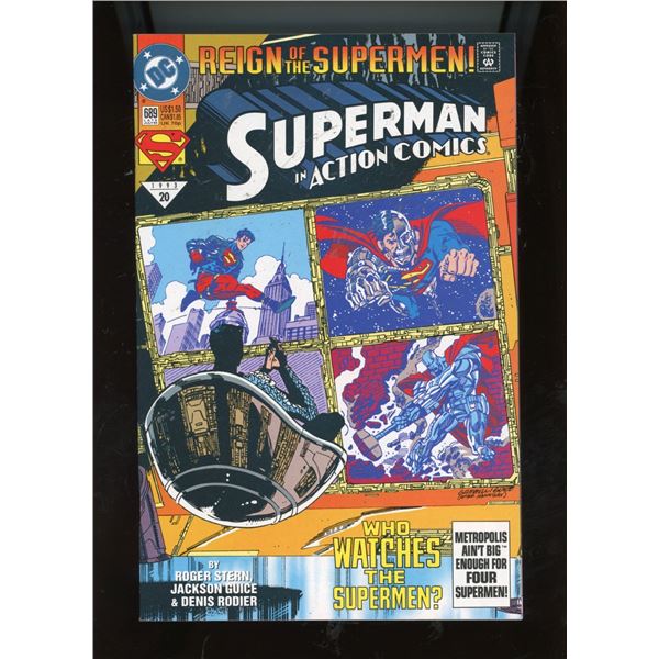 Action Comics #689 (DC Comics, 1993) Reign of the Supermen!
