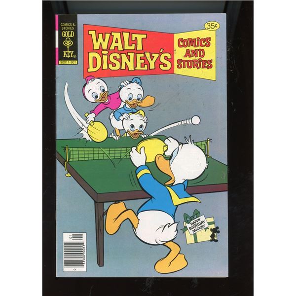 Walt Disney's Comics and Stories #460 Gold Key 90011-901 Happy Birthday Mickey