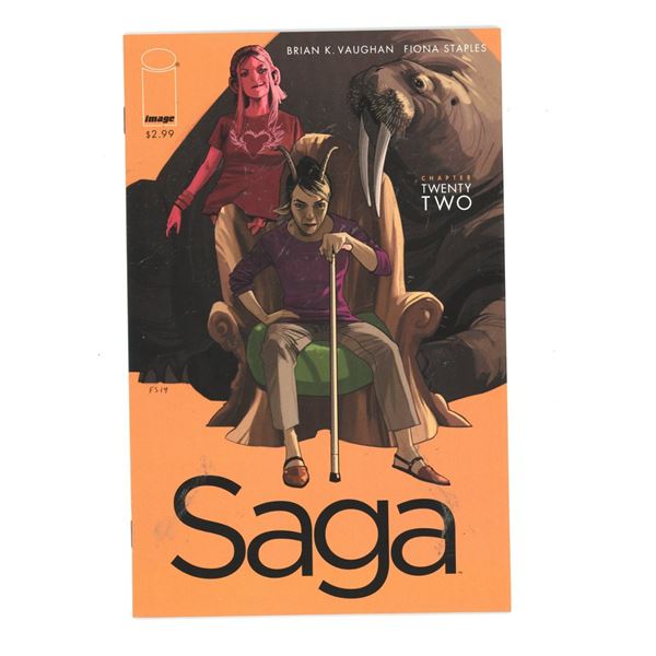 Saga #22 Image Comics Brian K. Vaughan Fiona Staples Chapter Twenty Two