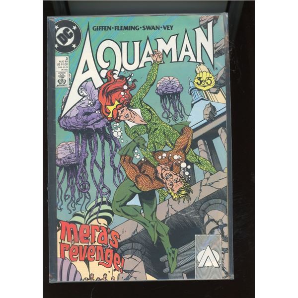 Aquaman #3 (DC Comics, 1989) - Mera's Revenge - Giffen, Fleming, Swan