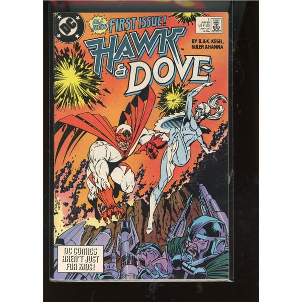 Hawk & Dove #1 (DC Comics, June 1989) First Issue!