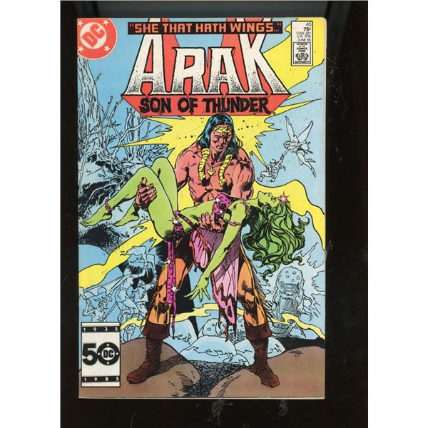 Arak Son of Thunder #45 DC Comics June 1985 "She That Hath Wings..."