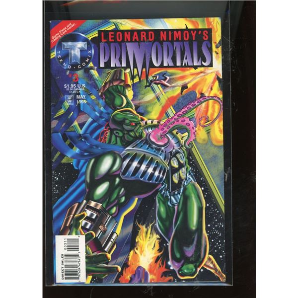 Leonard Nimoy's Primortals #3 (Tekno Comix, May 1995) Comic Book