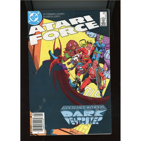 Atari Force #5 (May 1984 DC Comics) Face to Face with the Dark Destroyer