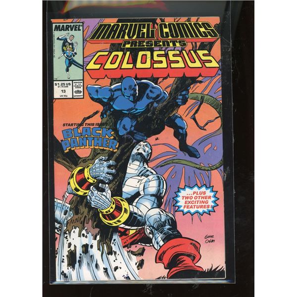 Marvel Comics Presents #13 (Marvel, 1989) Colossus, Black Panther