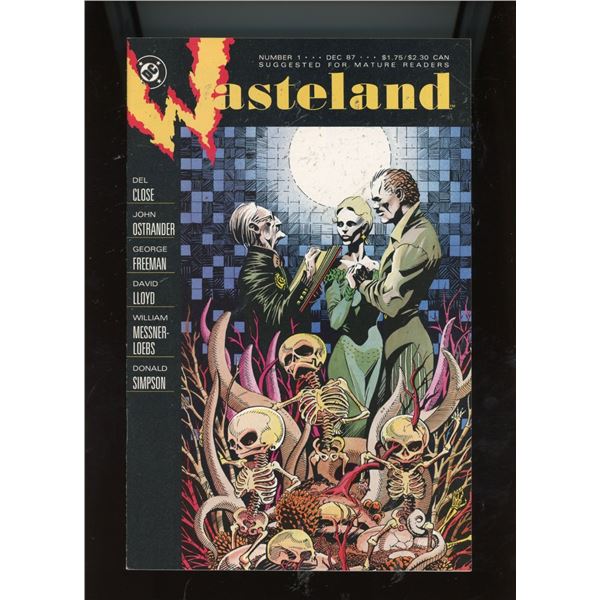 Wasteland #1 (DC Comics, Dec 1987) Ostrander, Close, Lloyd, Messner-Loebs