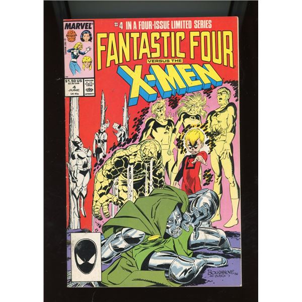 Marvel Comics Fantastic Four Versus The X-Men #4 (1987) & Lazer Tag Handbook