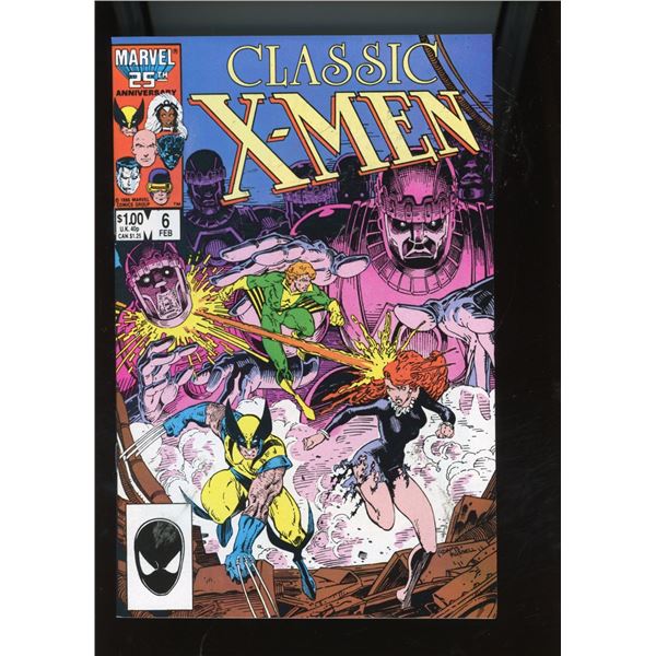 Classic X-Men #6 (Feb 1987, Marvel Comics) - "Merry Christmas, X-Men..."