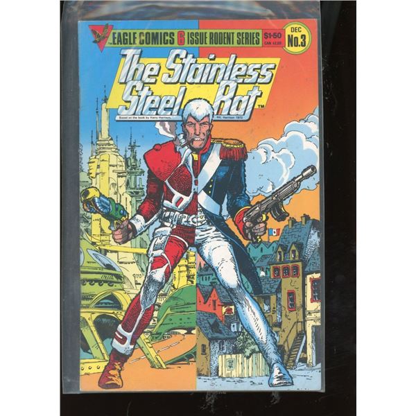 Eagle Comics The Stainless Steel Rat #3 Dec 1985 Harry Harrison