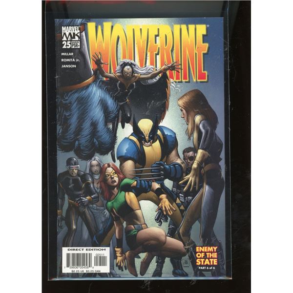 Wolverine #25 (2005) Marvel Comics - Enemy of The State Part 6 of 6
