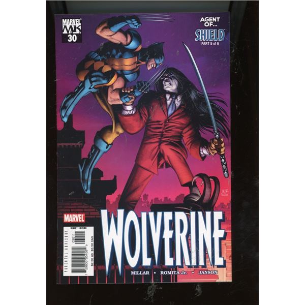 Wolverine (2005) Marvel Knights #30 Agent of SHIELD Pt 5 Millar Romita Jr