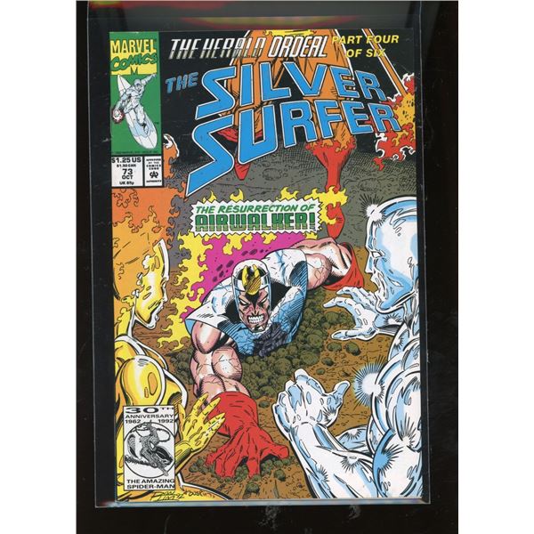 SILVER SURFER #73 (1987 Series) Marvel The Herald Ordeal Pt 4
