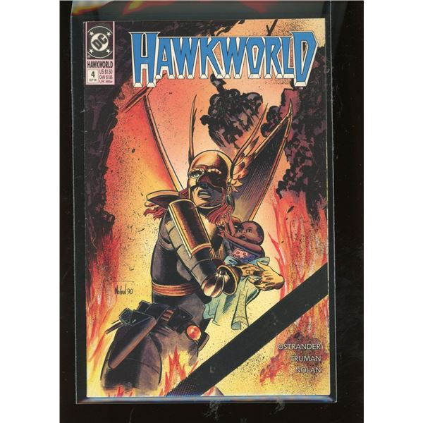 Hawkworld #4 (DC Comics, 1990) Comic Book - Ostrander, Truman, Nolan