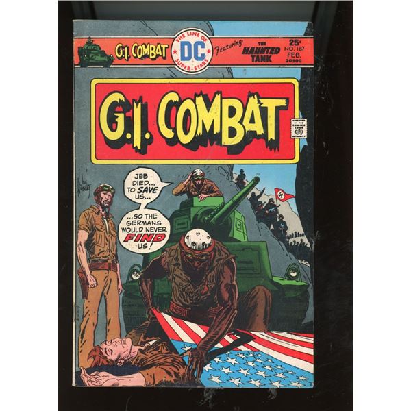 G.I. Combat #187 (Feb 1976, DC Comics) Featuring The Haunted Tank