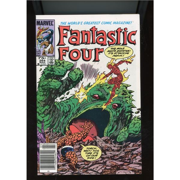 HIBID Comics-Box02-20250513-J-250515-7Fantastic Four #264 (Marvel Comics, March 1984) Mole Man's Mon