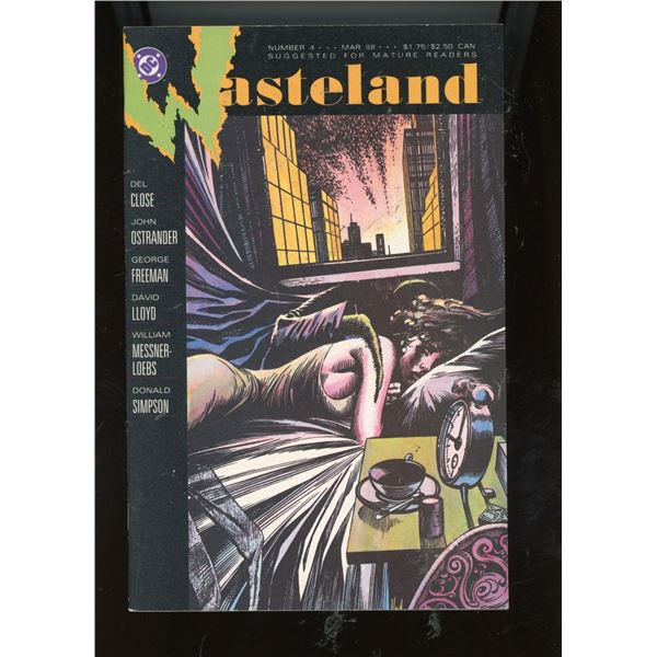 Wasteland #4 (DC Comics, 1988) Mature Readers