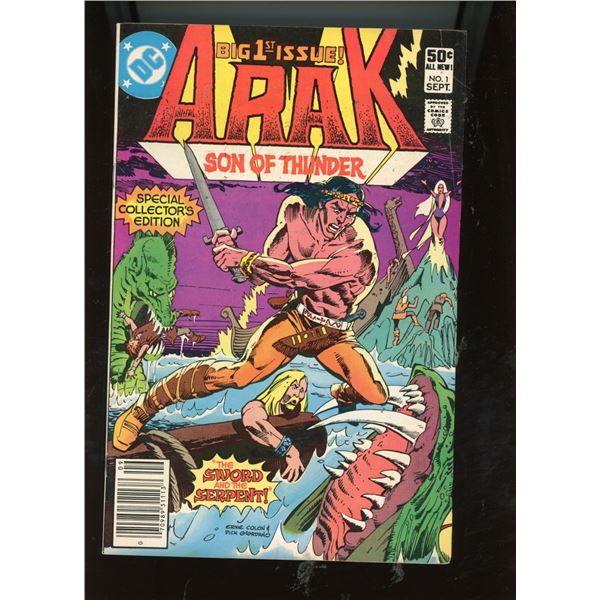 Arak, Son of Thunder #1 (DC Comics, Sept. 1981) - Big 1st Issue!