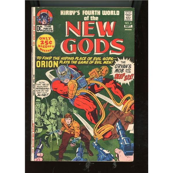 DC Comics New Gods #4 Kirby's Fourth World Orion O'Ryan's Mob Deep Six Sept