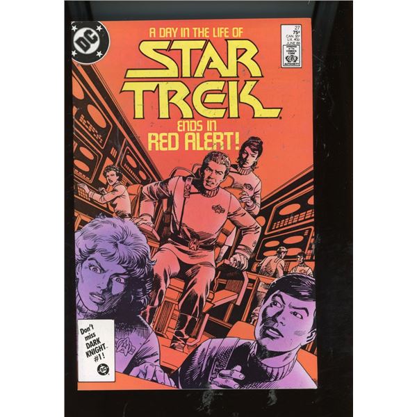 Star Trek #27 (DC Comics, 1986) - A Day in the Life Ends in Red Alert!