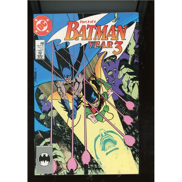 Batman #438 (DC Comics, 1989) Year 3 Part 3 of 4, George Perez Cover