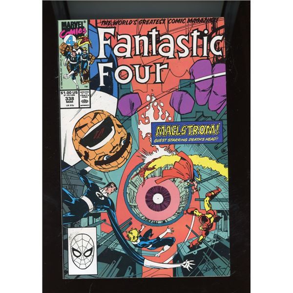 Fantastic Four #338 (Marvel Comics, 1989) Maelstrom! Deaths Head