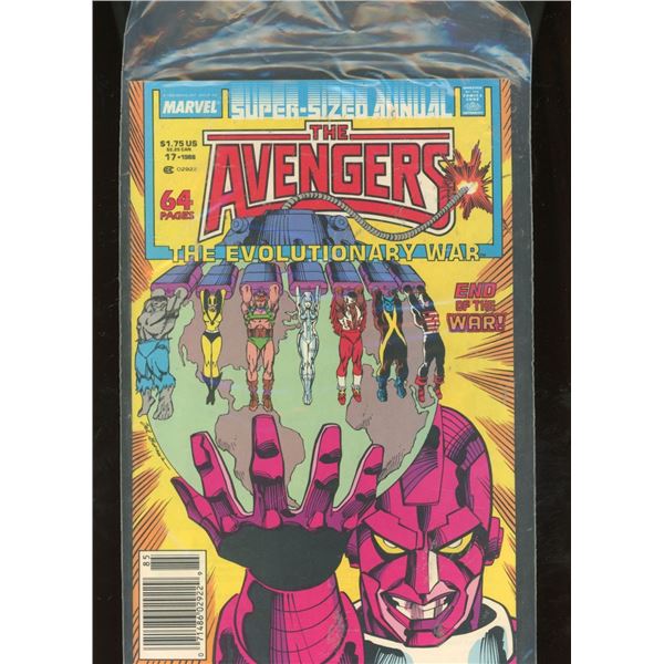 The Avengers Super-Sized Annual #17 The Evolutionary War Marvel 1988