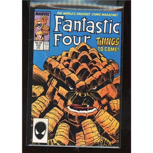 Marvel Comics Fantastic Four #310 (Jan 1988) "Things to Come!"