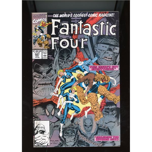 Fantastic Four #349 (Marvel Comics, Dec 1990/Feb 1991) Arthur Adams