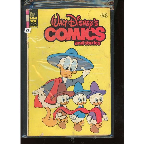 Walt Disney's Comics and Stories #499 Whitman (1982) Donald Duck