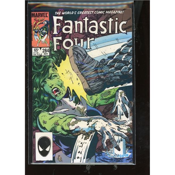 Marvel Comics Fantastic Four #284 (Nov 1985) - She-Hulk, Invisible Woman