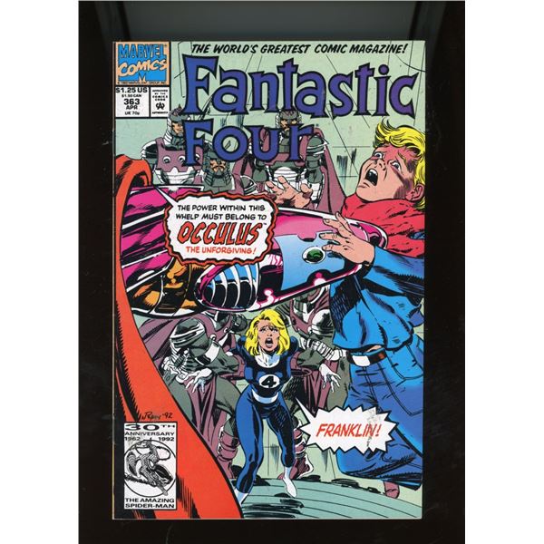 Marvel Comics Fantastic Four #361 Feb 1992 Occulus The Unforgiving