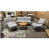 Image 2 : *NEW IN BOX* 101 STORIES COLLECTION 5 PC LYSARA OUTDOOR SOFA SET *READY-TO-ASSEMBLE*