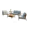 Image 1 : *NEW IN BOX* 101 STORIES COLLECTION 5 PC SERENNA OUTDOOR SOFA SET *READY-TO-ASSEMBLE*