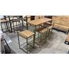 Image 3 : *NEW IN BOX* 101 STORIES COLLECTION TARYNNA FOLDABLE OUTDOOR DINING SET-OLIVE *READY-TO-ASSEMBLE*