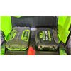 Image 4 : GREENWORKS PRO 80V 21" CORDLESS LAWN MOWER W/GRASS CATCHER BAG, BATTERIES & CHARGER *WORKING