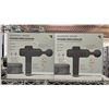 Image 1 : (2) SHARPER IMAGE POWER PERCUSSION MASSAGERS *WORKING CONDITION UNKNOWN/MAY BE MISSING PARTS & OR