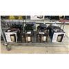 Image 1 : SHELF OF SOLAR POST ACCENT LIGHTS *WORKING CONDITION UNKNOWN/MAY BE MISSING PARTS & OR PIECES*