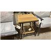 Image 4 : *NEW IN BOX* 101 STORIES COLLECTION 3 PC VEYLIN OUTDOOR SET *READY-TO-ASSEMBLE*